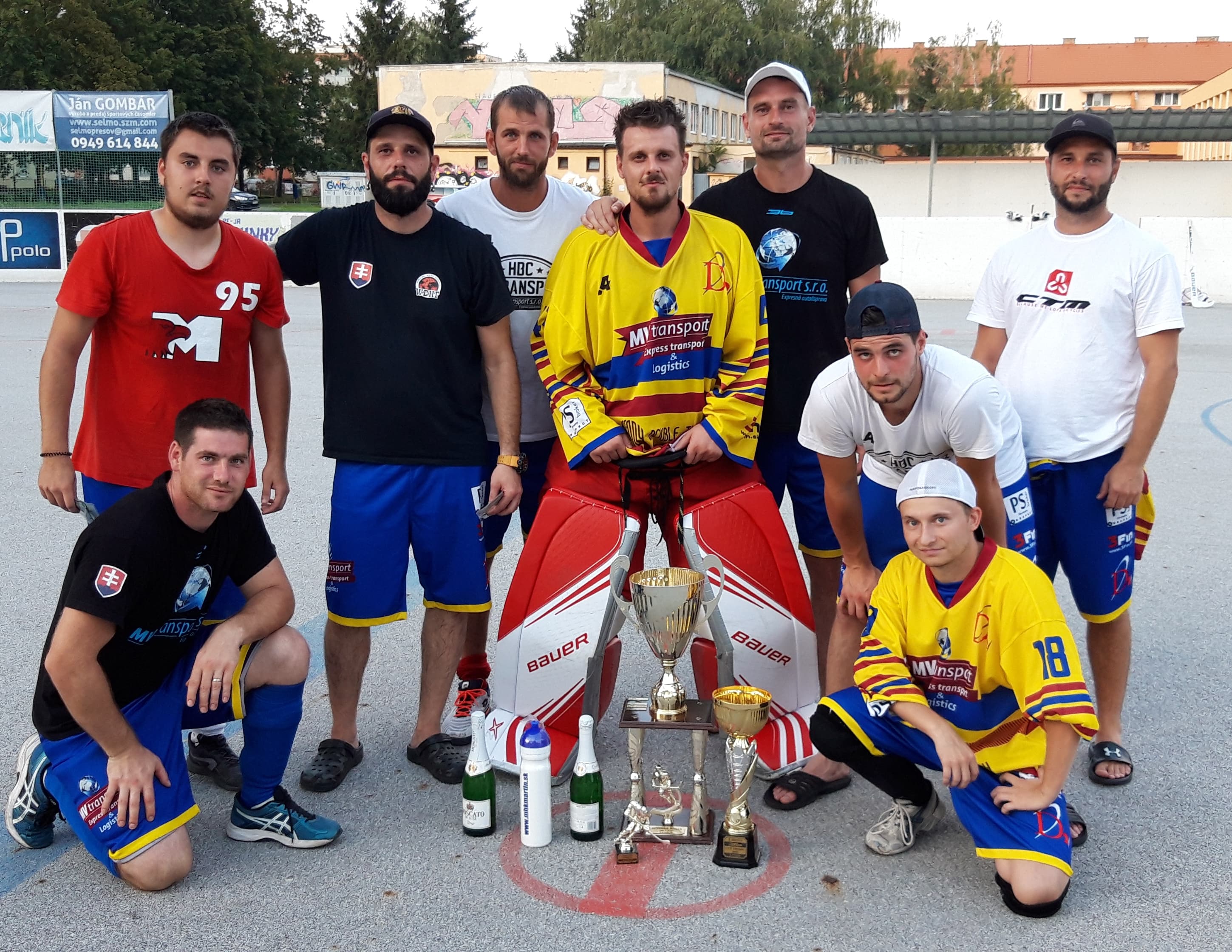 Víťaz turnaja .... HBC MV TRANSPORT Prešov
